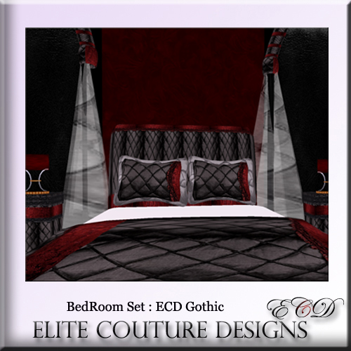gothic bedroom designs on Introducing Ecd Gothic Bedroom Set     Elite Couture Designs